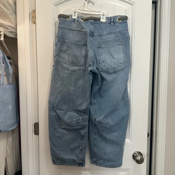 We The Free Moxie Pull On Barrel Jeans - Picture 3 of 12